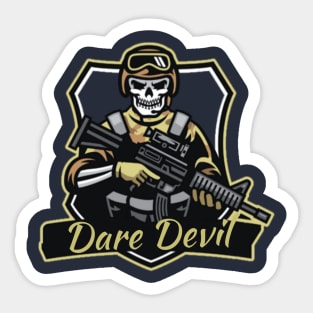 DARE DEVIL Sticker